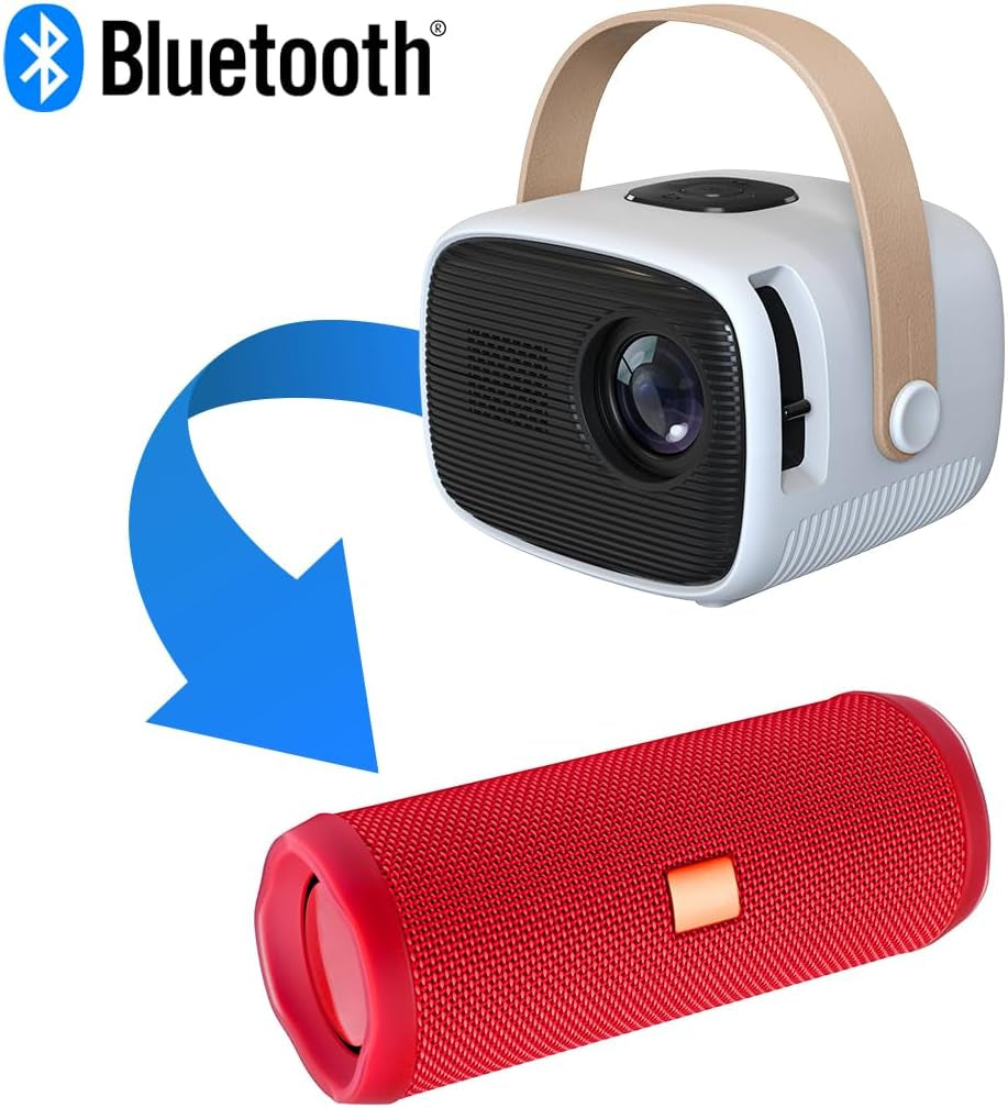 Mini Portable Home Theater Projector