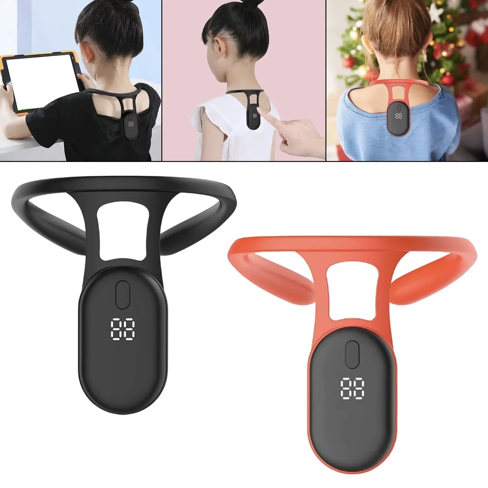 Smart Posture Corrector Miicro Vibration Posture Training Reminder Sensor