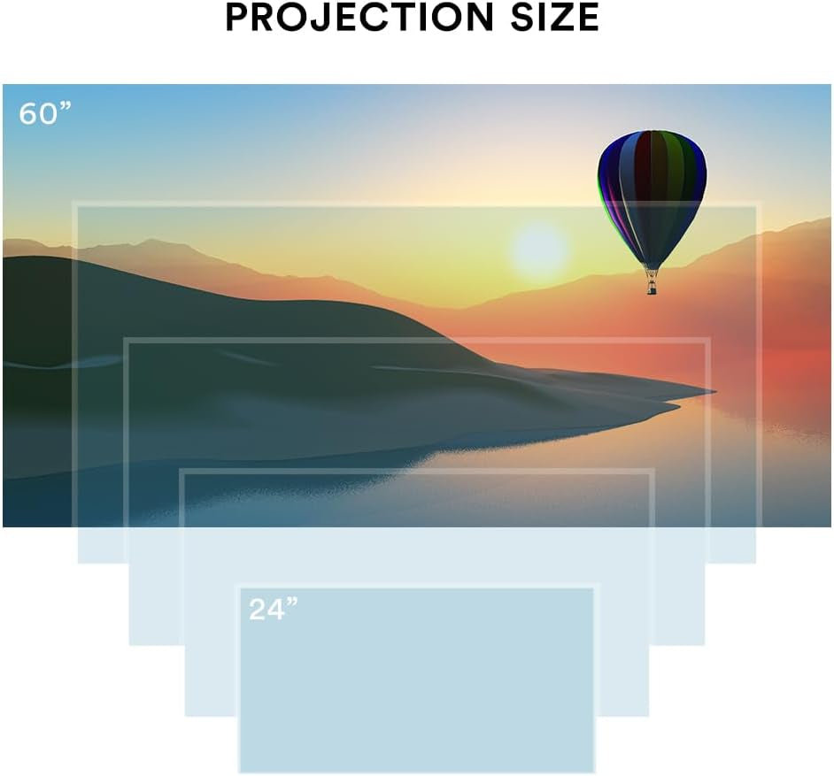 Mini Portable Home Theater Projector