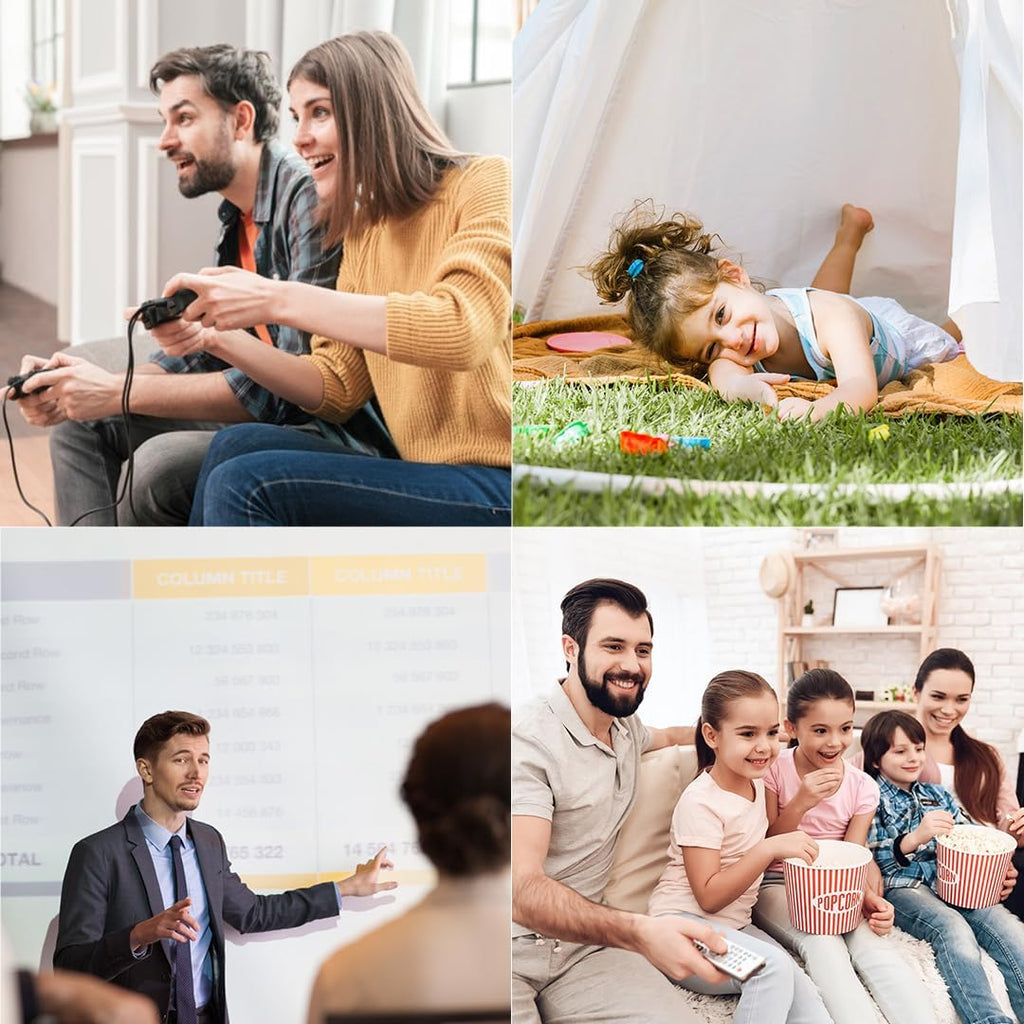 Mini Portable Home Theater Projector